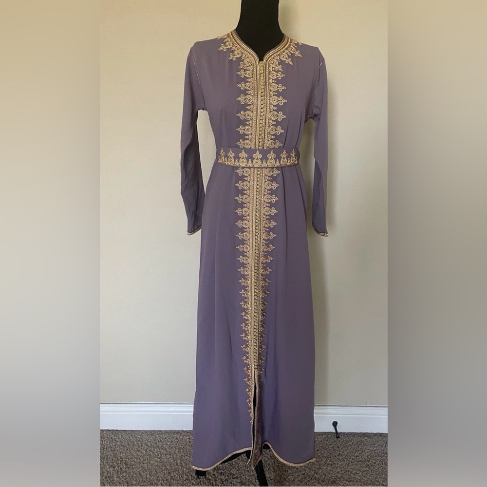Juniors Teens Moroccan Caftan Kaftan Moroccan Purple